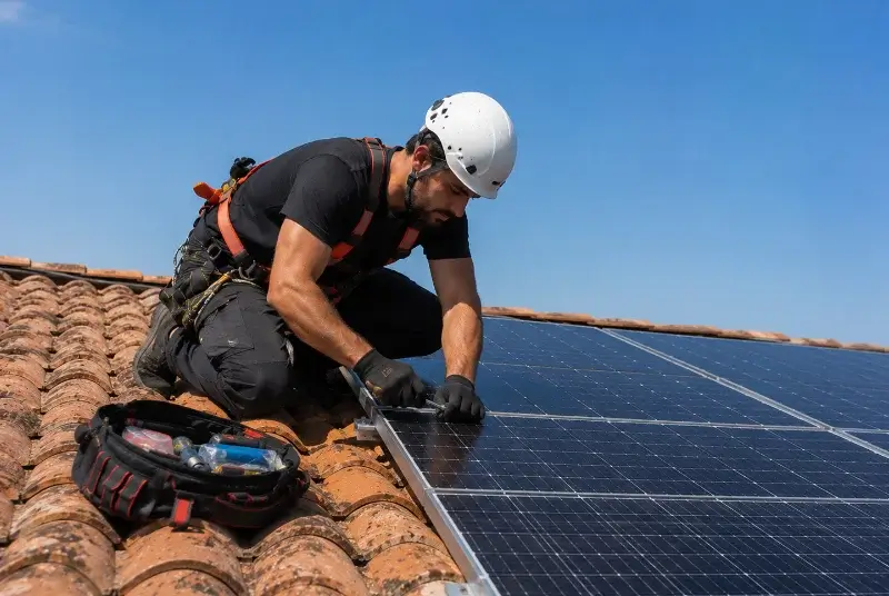 Maintenance et monitoring de panneaux solaires à Valflaunès