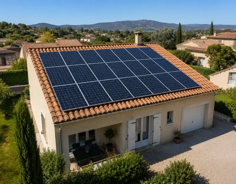 Prime à l'autoconsommation panneaux solaires Valflaunès — aide financière de l'État
